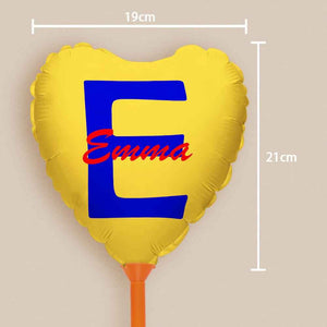 Personalized Name Balloons Decoration for Birthday Anniversary Wedding