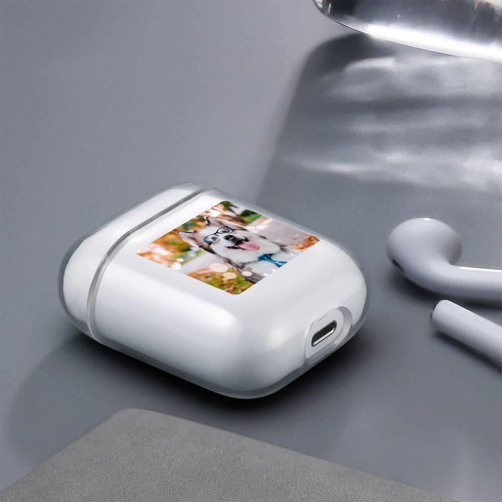 Close-up of the UV printed design on the AirPods case, highlighting vibrant colours and crisp detail.