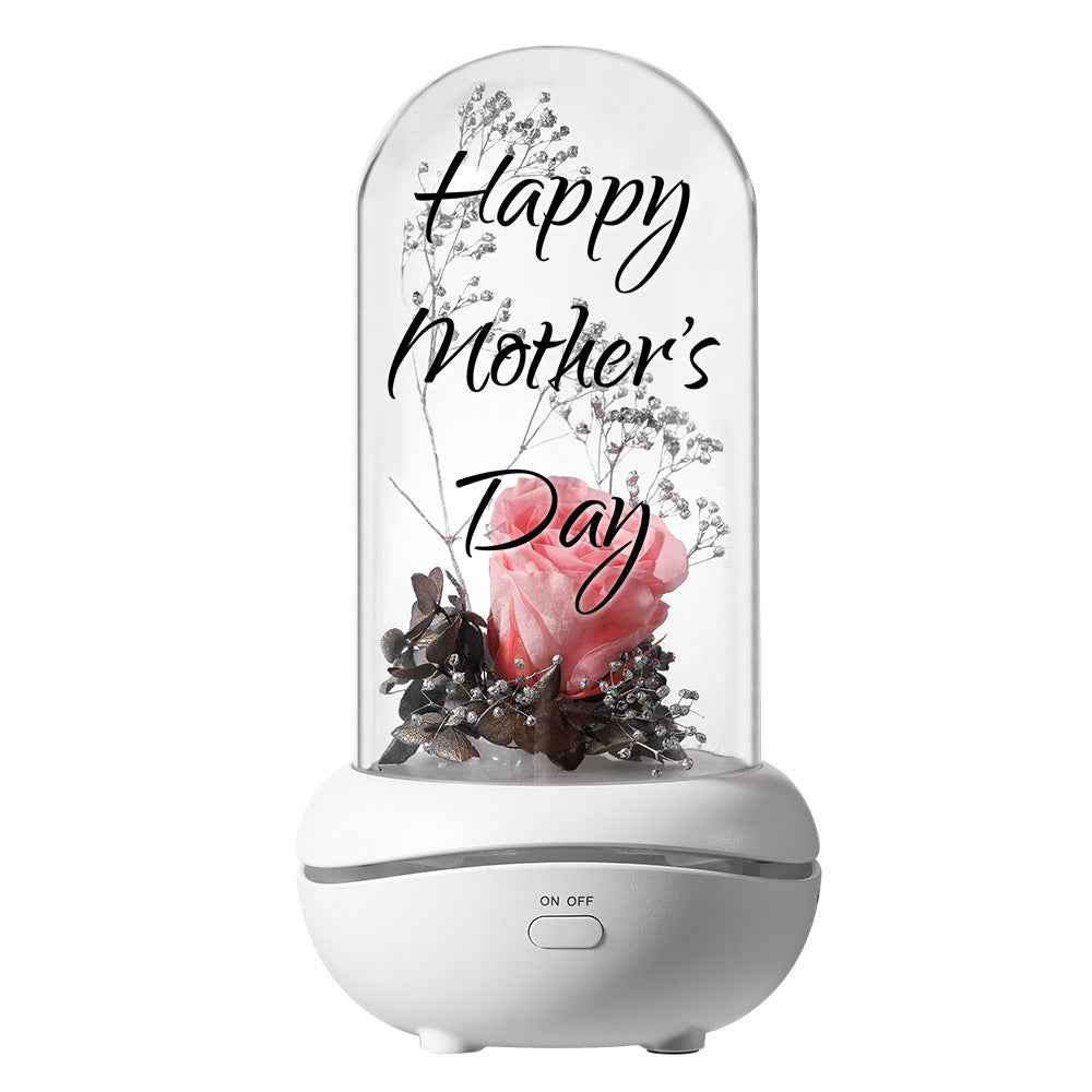 Custom Eternal Flower Aromatherapy Lamp Essential Oil Colorful Night Light