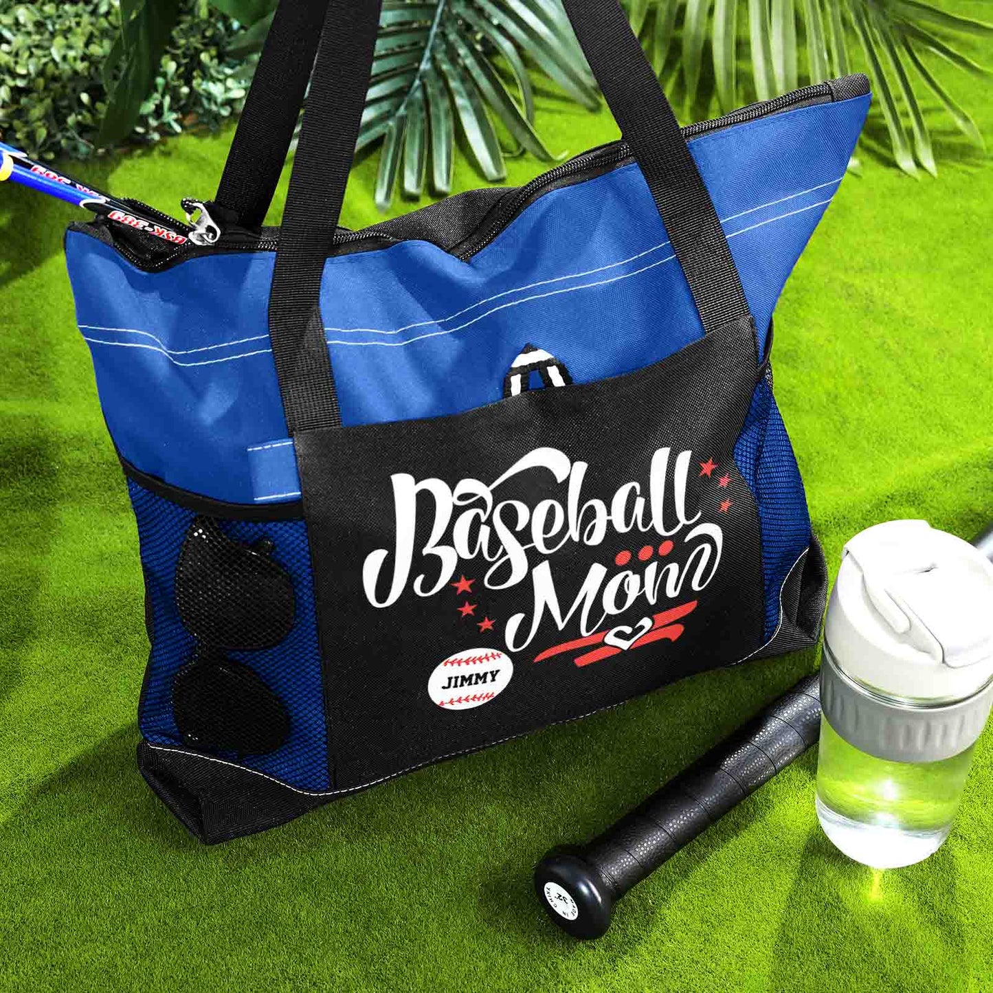 Personalised Baseball & Softball Mum Tote Bag - Unique Gift for Sports Lovers