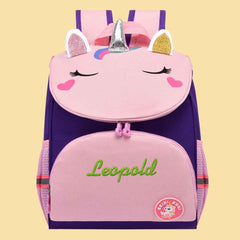 Personalized Name Embroidery Backpack Custom Unicorn Backpack School Bags Gift for Kids