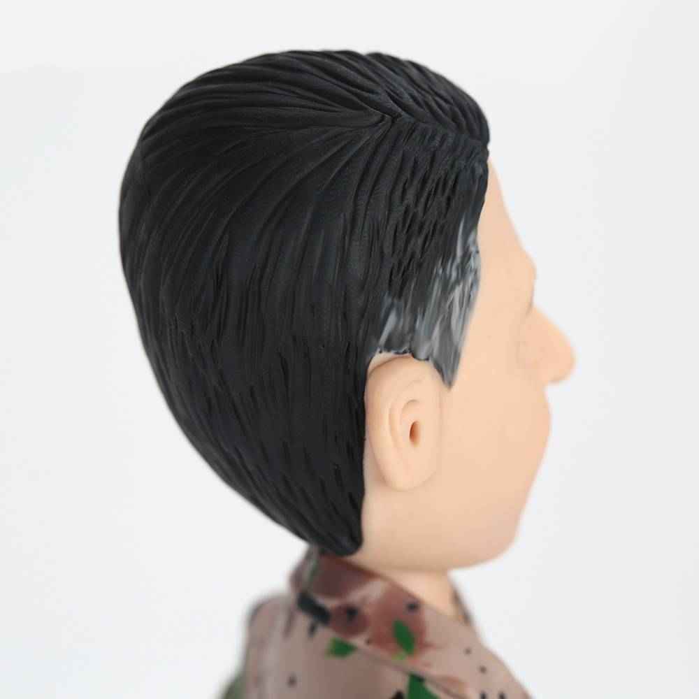 Male Soldier Custom Bobblehead With Engraved Text