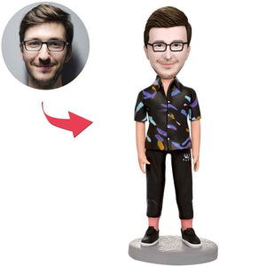 Need For Speed Man Custom Bobbleheads With Engraved Text