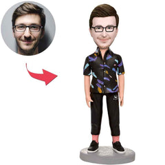 Need For Speed Man Custom Bobbleheads With Engraved Text