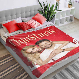 Christmas Blanket Custom Photo Blanket Personalized Christmas Gift