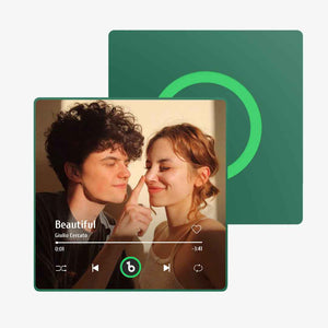 FridgeBeats Framed Custom Music Fridge Magnet New 4.0 Upgrade Wall Photo Sticker That Plays Music Without Cell Phone Multiple Styles Gift