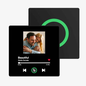 FridgeBeats Framed Custom Music Fridge Magnet New 4.0 Upgrade Wall Photo Sticker That Plays Music Without Cell Phone Multiple Styles Gift