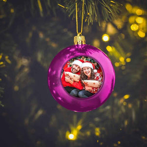 Custom Christmas Balls Hanging Ornaments