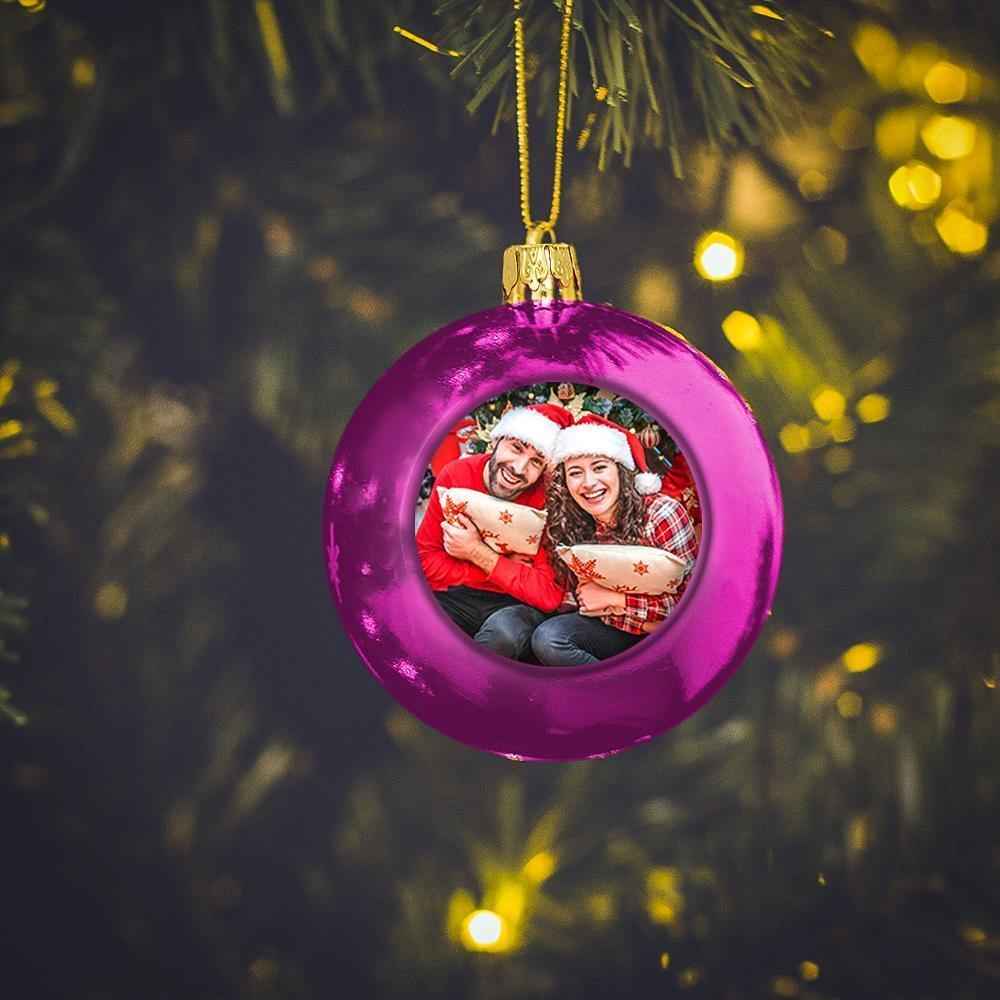 Custom Christmas Balls Hanging Ornaments