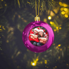 Custom Christmas Balls Hanging Ornaments