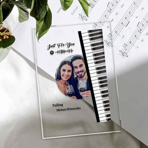 Personalized Photo Night Light For Couple With Engraving