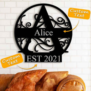 Custom Family Name Decor Last Name Sign Best Wedding Gift for Your Loved Ones