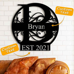 Custom Family Name Decor Last Name Sign Best Wedding Gift for Your Loved Ones