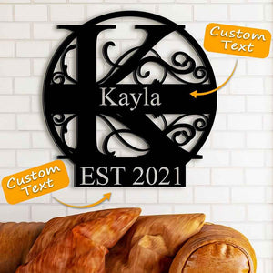 Custom Family Name Decor Last Name Sign Best Wedding Gift for Your Loved Ones