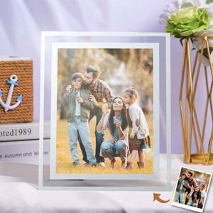 Custom Crystal Photo Frame Photo Holder Decorative Plaque Creative Gift