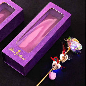 Custom Photo Rose Flower Artifical Galaxy Rose Creative Gift for Women