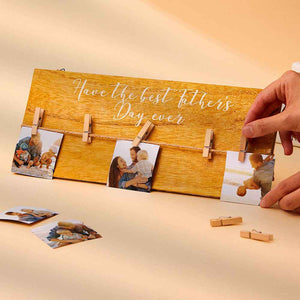 Custom Photo Display Board Picture Hanging Board Home Decoration