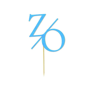 Personalized Text Wedding Cake Birthday Cake Topper - Custom Name Decoration