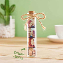 Custom Film Roll Photo Glass Jar Personalized Photo Gift for Him