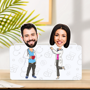 Custom Face Shaking Head Car Dashboard Decorations Personalized Couple Home Decor Ornaments Gift