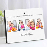 Custom Nana Photo Frame Personalised Letter Photo Collage Frame Gift for Grandma