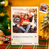 Custom Photo Engraved Ornament Family Commemorate Acrylic Gifts