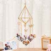 Custom Photo Wind Chimes Delicate Butterfly Home Decoration Gifts