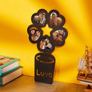 Custom Heart Photo Wall Decor Personalized Acrylic Photo Frame Wall Decoration