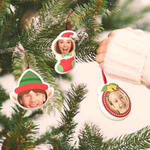 Personalized Christmas Ornament Hanging Doll Christmas Decoration Gift 3 Pcs