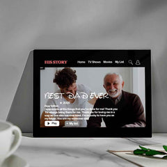 Valentine's Day Gifts Custom Movie Poster Plaque Personalized Movie Poster Sign Personalized Photo Plaque Gift