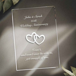 Custom Plaque With Text