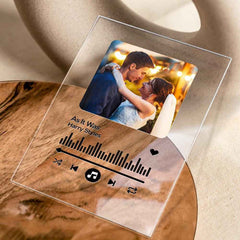 Custom Plaque Memorial Music Plaque Couples Anniversary Gift Love Song Couple Gifts for Him