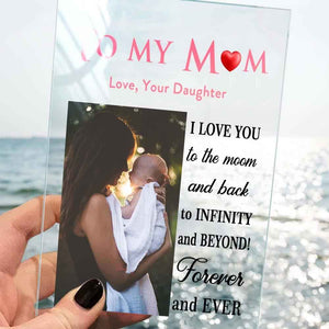 Mother's Day Gift Custom Photo Keychian/Plaque/Night Light For Mom