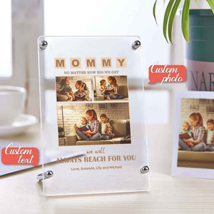 Mother's Day Gift Custom Photo Keychian/Plaque/Night Light For Mom