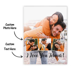 Personalised Photo Frame | Custom Anniversary Gift for Couples | Home Decor