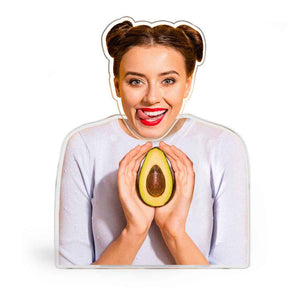 Custom Photo Shaking Head Ornament Personalized Car Dashboard Decoration Home Desktop Ornament