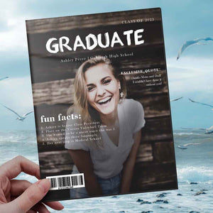 Graduate Magazine Cover Photo