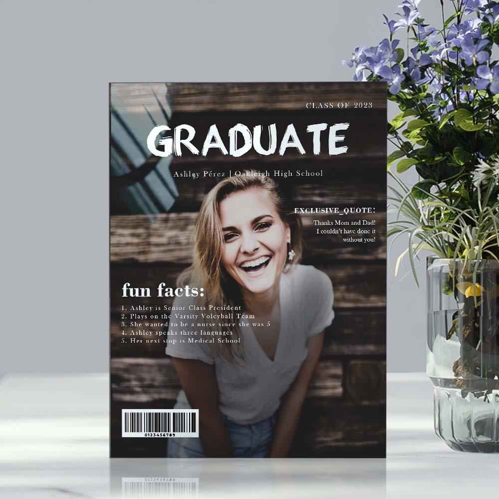 Graduate Magazine Cover Photo