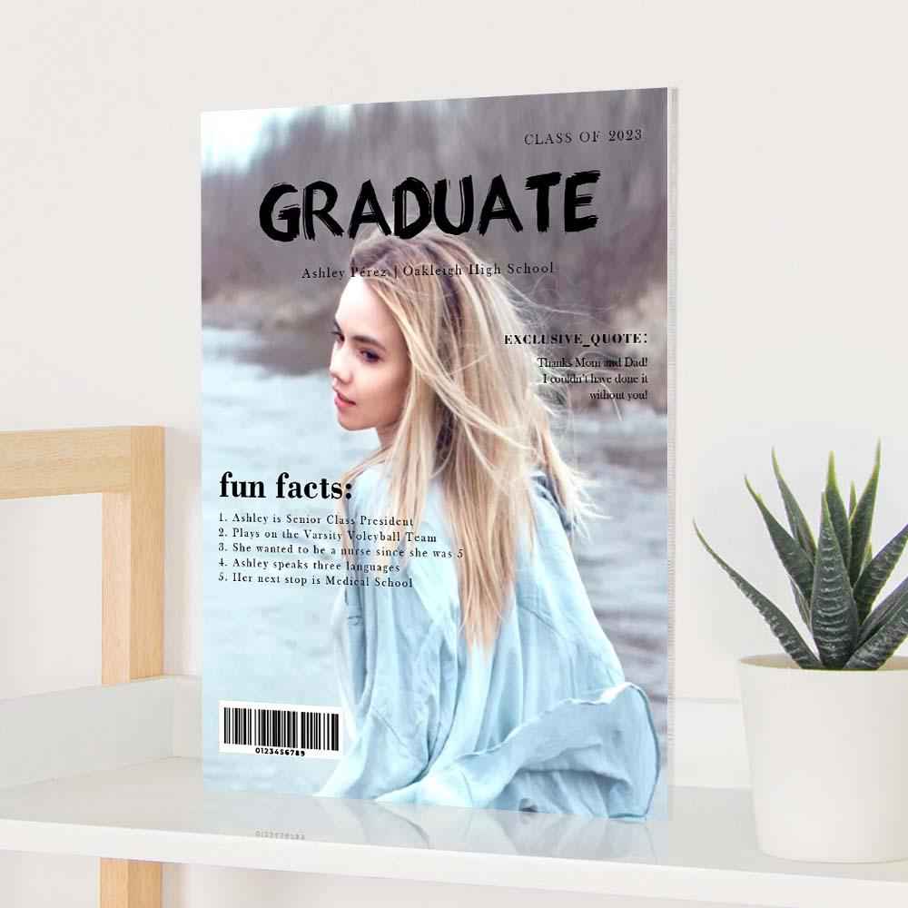 Graduate Magazine Cover Photo