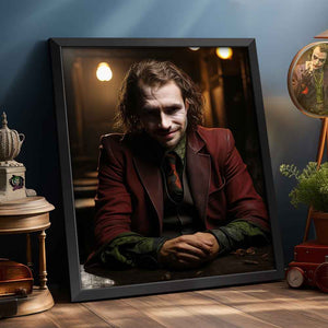 Personalized Face Joker Frame Gifts for Him Custom Portrait from Photo