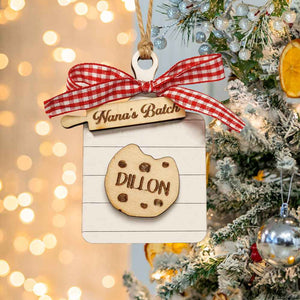 Personalized Family Ornament Custom Family Name Christmas Cookie Ornament Gifts