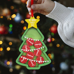 Personalised Name Christmas Shocker Ornament - Custom Family Xmas Keepsake Gift