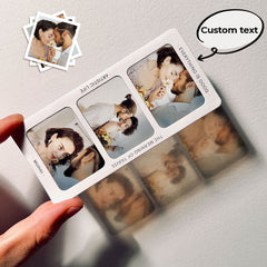 Custom Photo Projection Ornament - Personalised Light & Shadow Keepsake