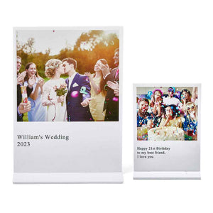 Personalised Photo Plaque Acrylic Photo Plaque Home Decor for Anniversary Birthday Gifts