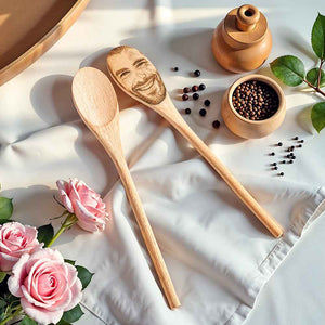 Custom Face Spoon Any Face (Facial Features) Engraved on a Spoon Novelty Gift Mother's Gift Father's Day Gift