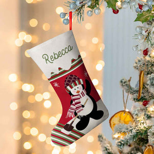 Personalized Name Christmas Stockings Custom Text Christmas Gifts
