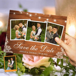 Custom Wedding Invitations - Personalized Save the Date Cards