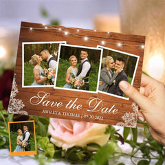 Custom Wedding Invitations - Personalized Save the Date Cards