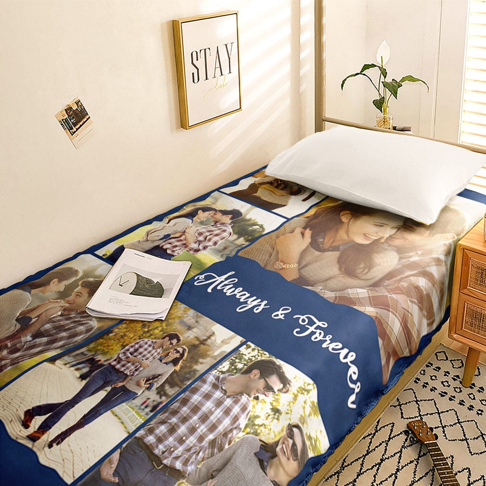 Personalised Photo Duvet Cover - Custom Collage Bedding Set | Unique Gift