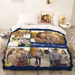 Custom Photo Collage Bedding Personalized Bedding Duvet Cover Double Bed Sheet Gifts